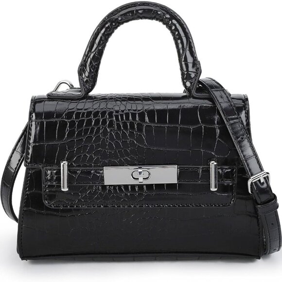 Small Cute Crossbody Purse for Women with Top Handle Designer Mini Tote Bag for - Picture 1 of 9